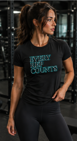 Classic Unisex T‑Shirt EVERY REP COUNTS