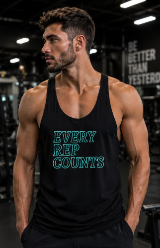 Men's Muscle Vest EVERY REP COUNTS