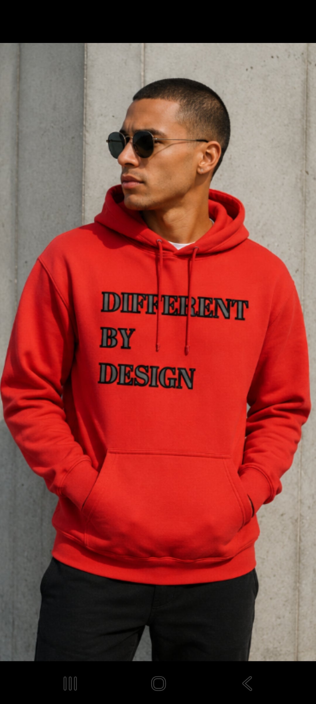 Street Hoodie DIFFERENT BY DESIGN